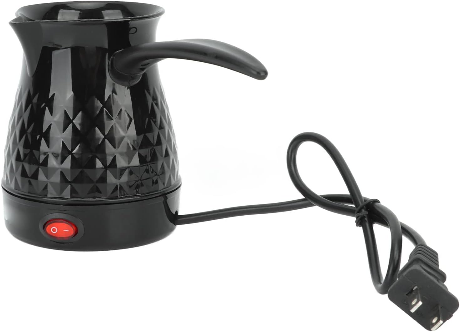 Hervidor eléctrico, caldera de agua caliente de 20.3 fl oz, hervidor de té eléctrico para hervir agua, enchufe de EE. UU., 110 V
