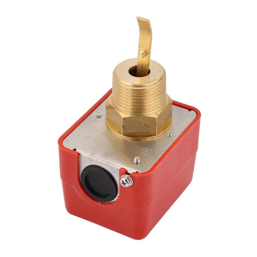 Interruptor de flujo, 6-380V HFS-25 1 “1.0MPa Interruptor de flujo de agua Control de paleta Interruptor de flujo de agua Parcial de acero