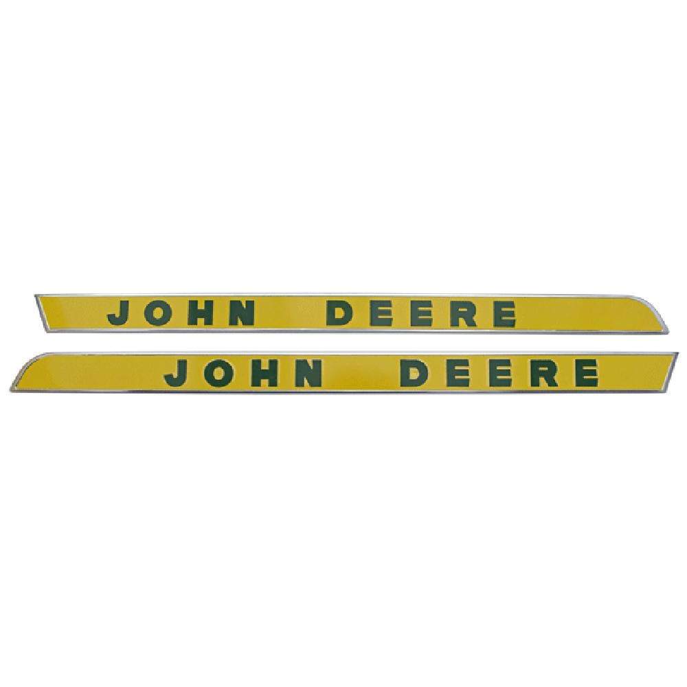 Stevens Lake Parts Nuevas molduras laterales de repuesto para el lado izquierdo y derecho para John Deere