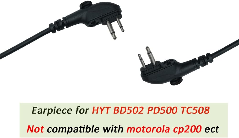 BVMAG Micrófono para HYT Hytera Radio BD500 BD502i PD560 PD502 PD530 TC-600 TC-500 TC-508 TC-610 TC-620 TC-700 TC-518 TC-580 Walkie Talkie Altavoz