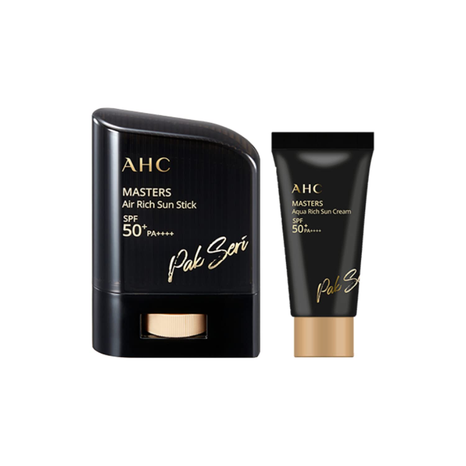 Air Rich Sun Stick SPF50+ PA++++ 14 g  0.49 oz. + Masters Aqua Rich Sun Cream SPF50+ PA++++ 0.3 fl oz  0.33 fl. oz.