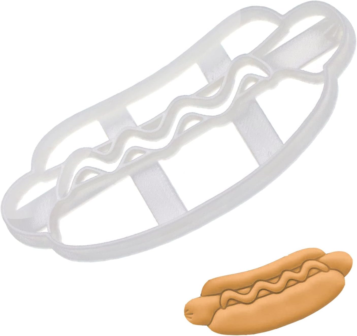Cortador de galletas Hot Dog, 1 pieza – Bakerlogy