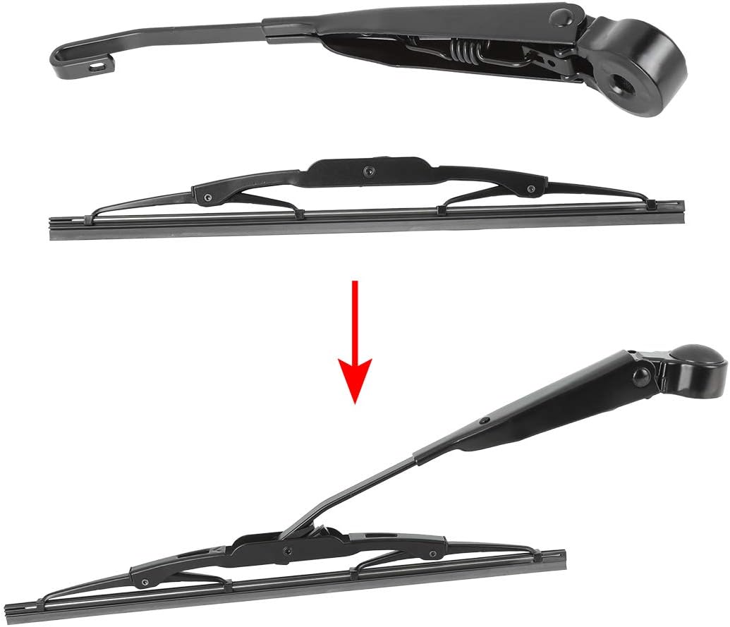 X AUTOHAUX Brazo de limpiaparabrisas trasero para Jeep Grand Cherokee 99-0.039 – 9.449 in 9 pulgadas