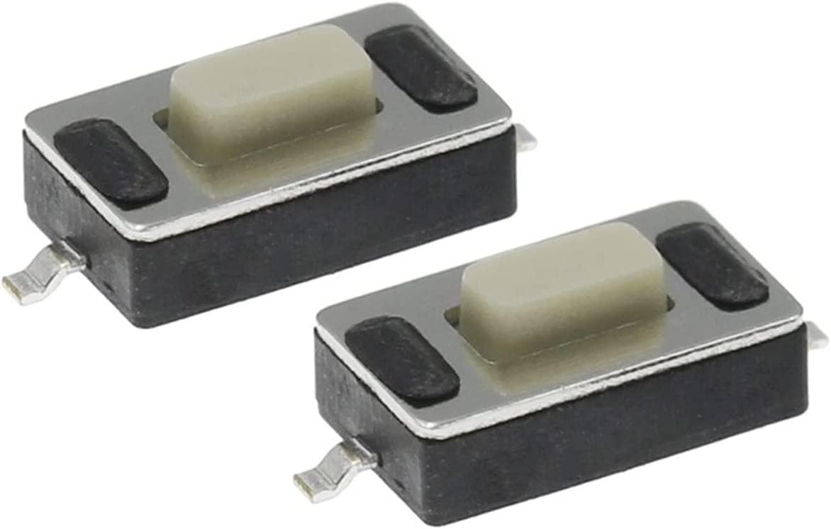 100pcs 3 * 6 * 2.5mm Light Touch Switch Patch 2 Feet Micro Button Switch Two Feet 3x6x2.5mm Touch Switch