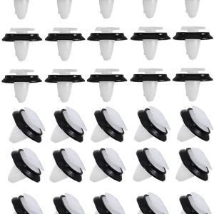 DSkoiph 30 piezas de clip de moldeo para puerta trasera lateral con sellador compatible con 68093998-AA 71728806 856543 RAM Chrysler Dodge Ram DSkoiph 30 piezas de clip de moldeo para puerta trasera lateral con sellador compatible con 68093998-AA 71728806 856543 RAM Chrysler Dodge Ram