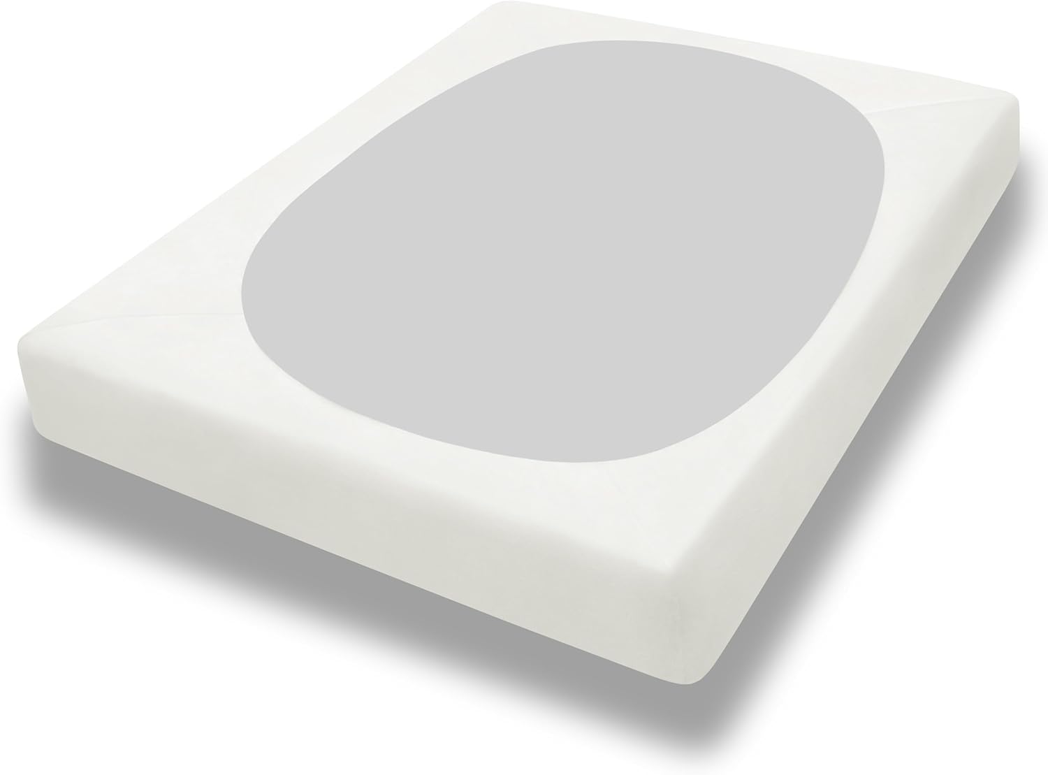 PureFit Funda elástica con somier, tamaño Queen, con somier elástico ajustable alrededor de 4 lados, resistente a las arrugas y a la decoloración,