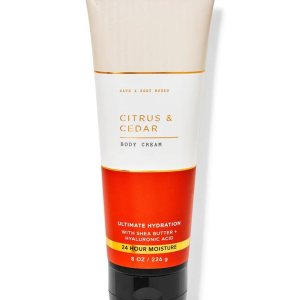 Bath and Body Works – Crema corporal de ácido hialurónico para hombres, 8 onzas (cítricos y cedro) Bath and Body Works – Crema corporal de ácido hialurónico para hombres, 8 onzas (cítricos y cedro)