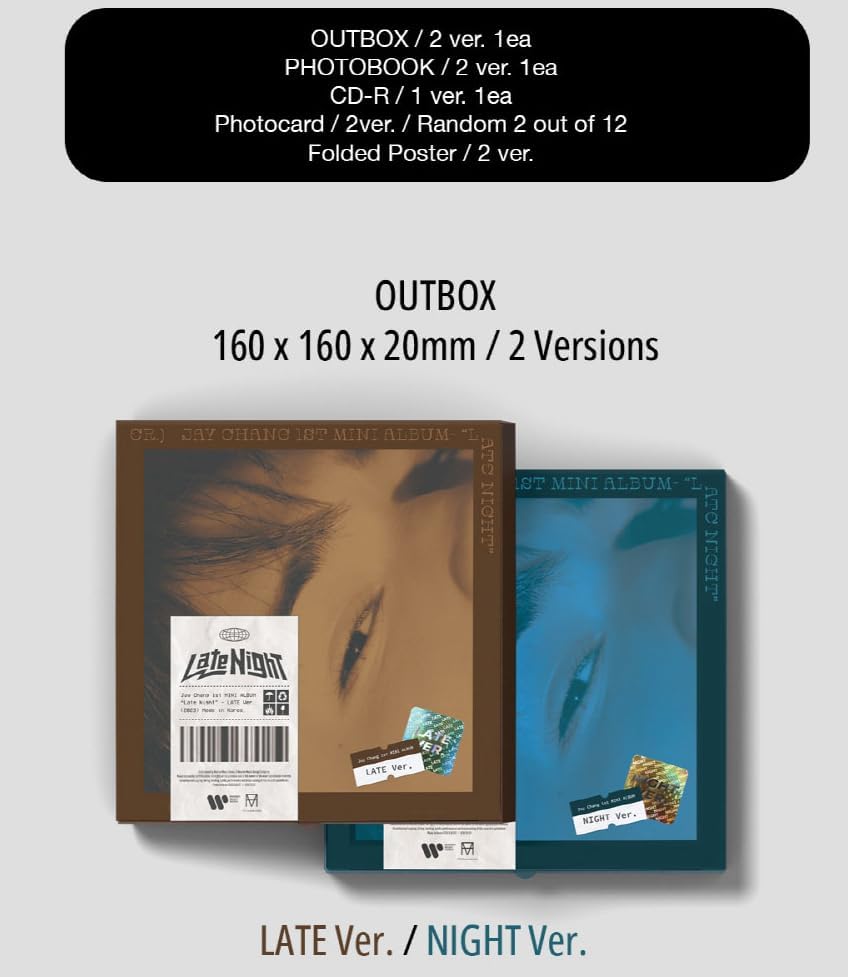 Jay Chang Late Night 1er Mini álbum (LATE)