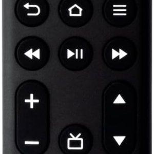 Mando a distancia de repuesto para Smart TV Insignia y televisores inteligentes Toshiba. (sin voz, 1 unidad) Mando a distancia de repuesto para Smart TV Insignia y televisores inteligentes Toshiba. (sin voz, 1 unidad)
