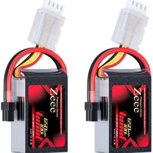 Zeee Serie Premium 3S Lipo Batería 650mAh 11.1V 100C con enchufe XT30 para FPV Racing Drone Quadcopter Helicóptero Avión RC Barco RC Car RC Modelos