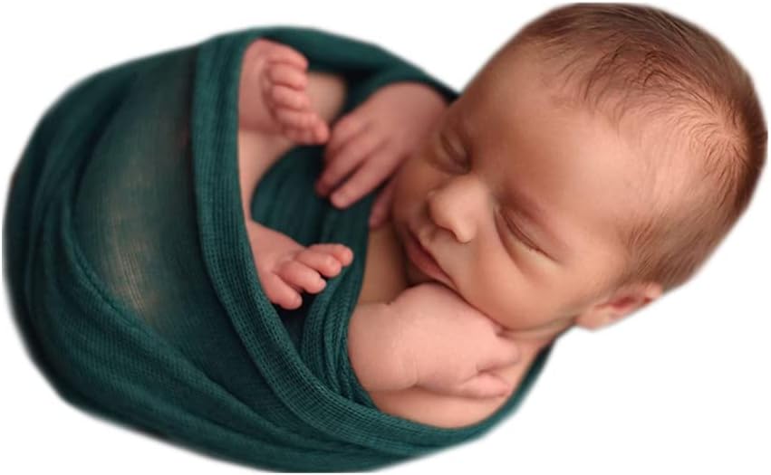 Manta de punto elástico para fotos de bebé recién nacido, para niños y niñas, sesión de fotografía