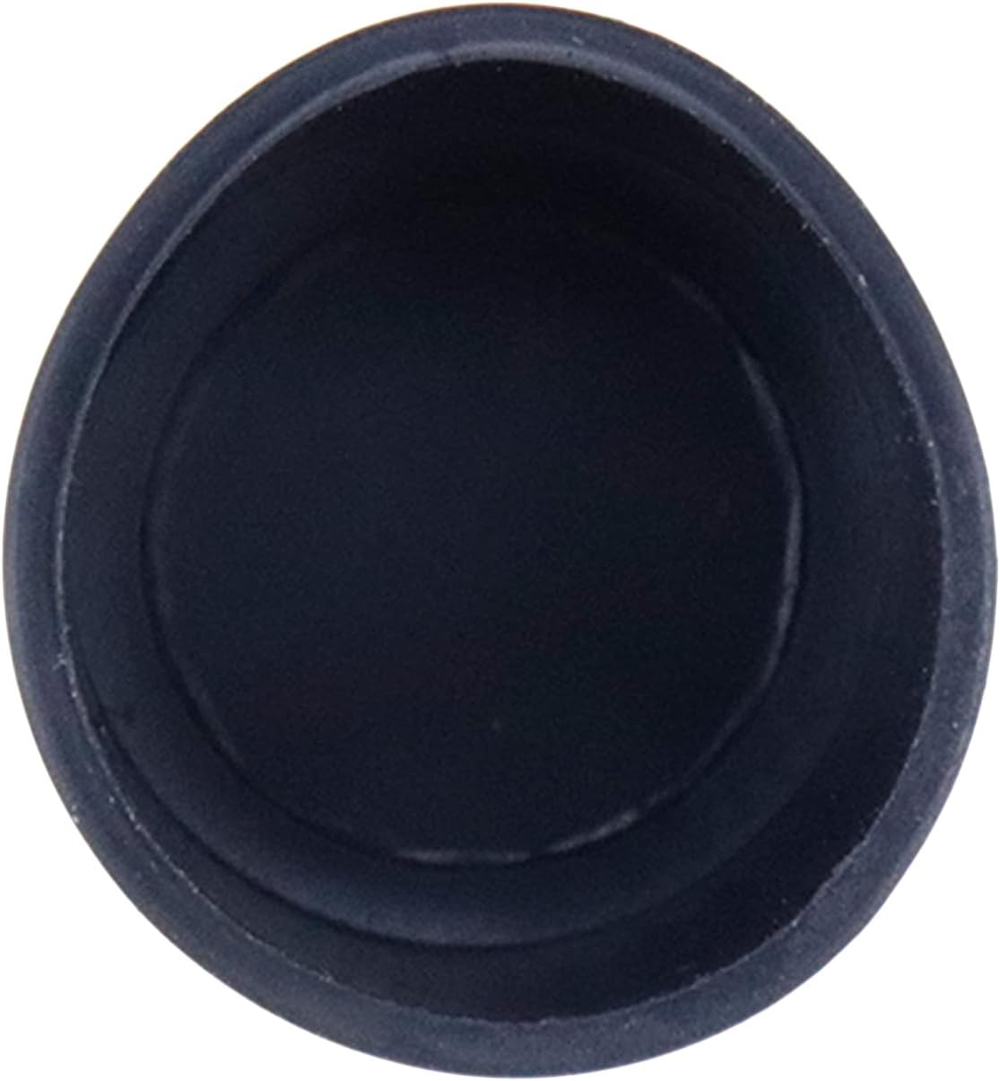 Risbay Protectores de suelo de silicona para patas de silla, 20 almohadillas negras para muebles, diámetro de ajuste de 0.748 in (34 pulgadas),