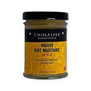 China Live House Hot Mustard, mostaza china, 2 onzas (paquete de 3) China Live House Hot Mustard, mostaza china, 2 onzas (paquete de 3)