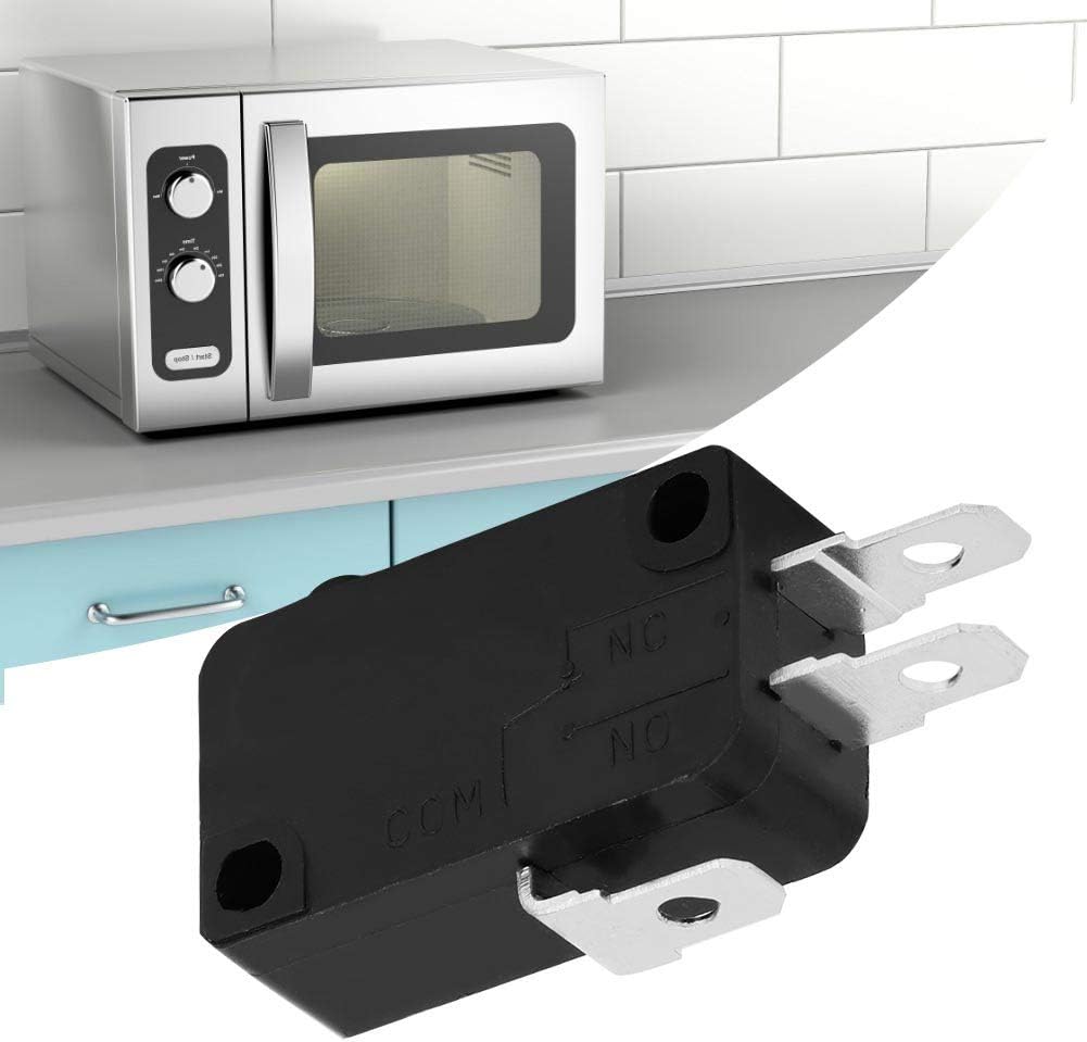 GLOGLOW Kw3At-16 Micro Motion Micro Interruptor Contacto Microinterruptor Kw3At Microondas Kw Arrocera 5E4 veces Durable para Touch Microondas Horno