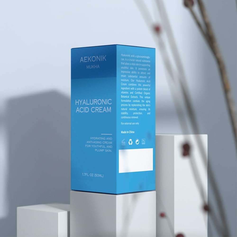 Suero facial de ácido hialurónico – Hidratante facial con vitamina A, E, C, té verde, ácido hialurónico y extractos de frutas – Suero