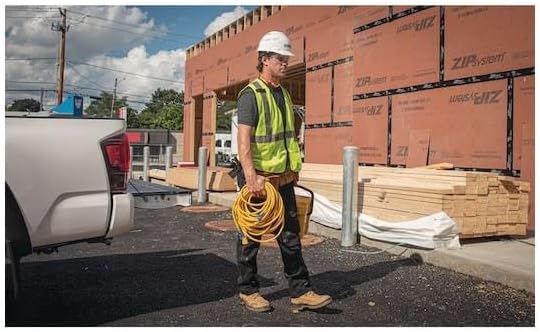 DEWALT Cable de extensión iluminado SJTW de 50 pies 103  resistente al aire libre, impermeable, resistente a la intemperie, resistente al calor y a