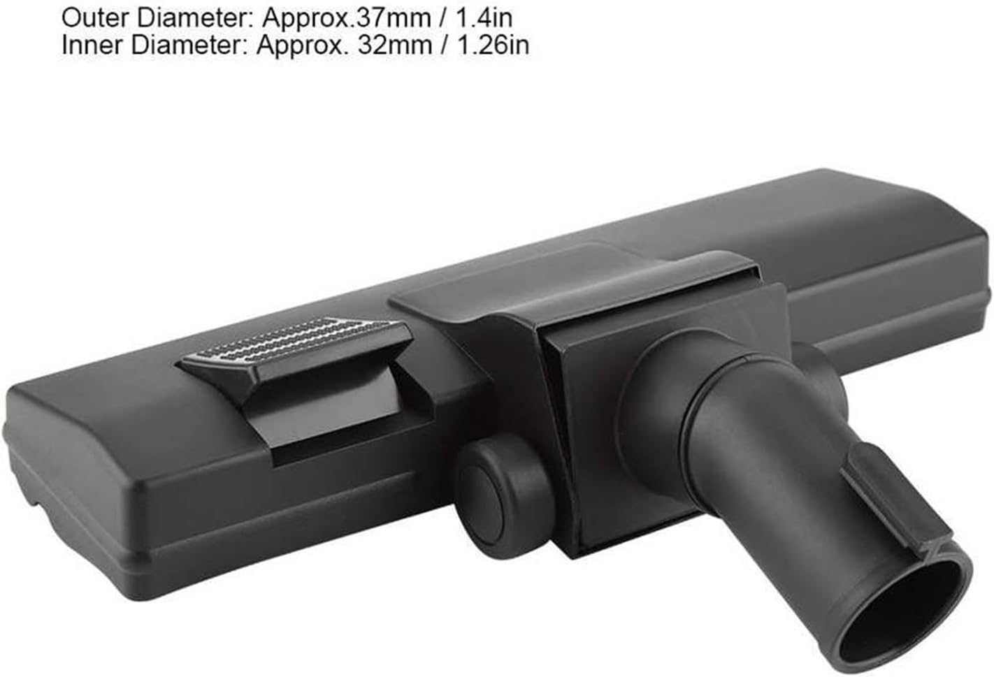 Boquilla de cepillo de piso para aspiradora de 1.260 in. Compatible con Rowenta. Compatible con accesorios para aspiradoras Electrolux, etc