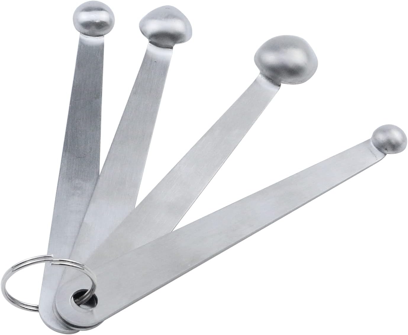 Antrader Juego de 4 cucharas medidoras de acero inoxidable 201 – Dash Pinch Smidgen Nip Herramientas de cocina y artilugios