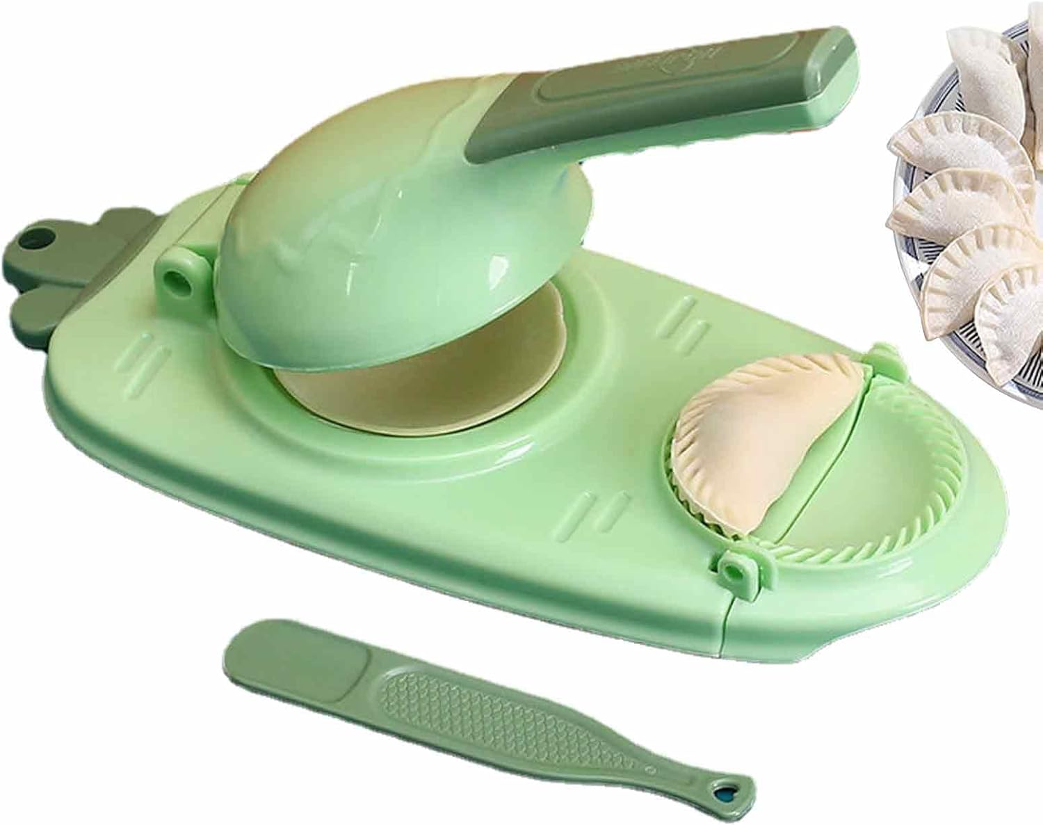 awakentti Máquina para hacer albóndigas 2 en 1, herramienta multifunción para hacer albóndigas, un mango antideslizante y reduce la fatiga de la