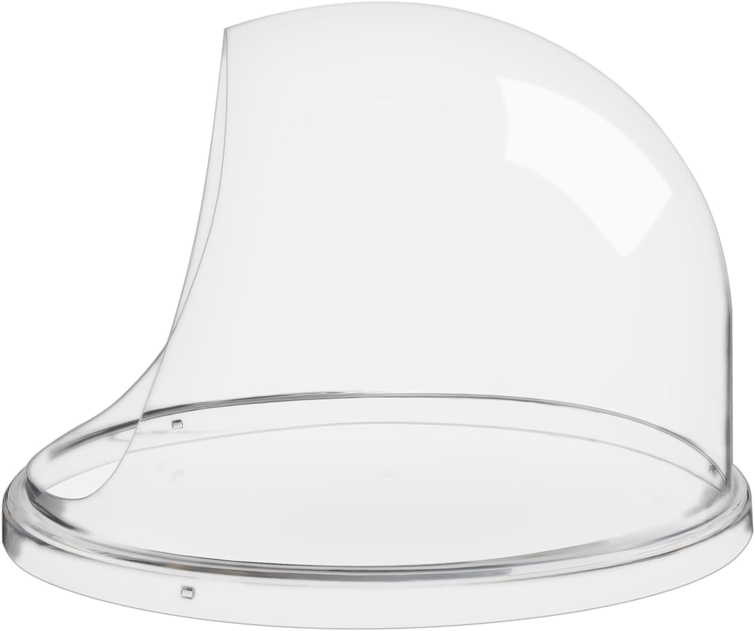 20 pulgadas comercial algodón caramelo máquina cubierta burbuja escudo cubierta cubierta cubierta cúpula para el dispositivo fabricante de hilo de