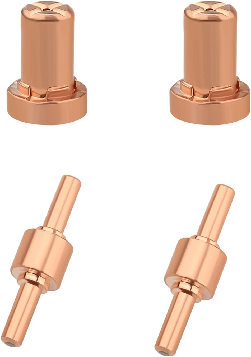 Consumibles de cortador de plasma se adapta a CUT40 CUT50 con antorcha cortador de plasma PT31 LG40 para RBC-400045005000D 40 PCS electrodo de