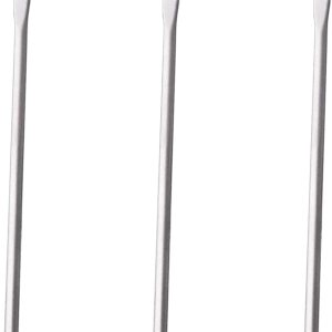 Tenedor para pepinillos, tenedores de oliva de mango largo de 8.6 pulgadas, tenedores de ensalada de acero inoxidable con mango redondo, tenedor de Tenedor para pepinillos, tenedores de oliva de mango largo de 8.6 pulgadas, tenedores de ensalada de acero inoxidable con mango redondo, tenedor de