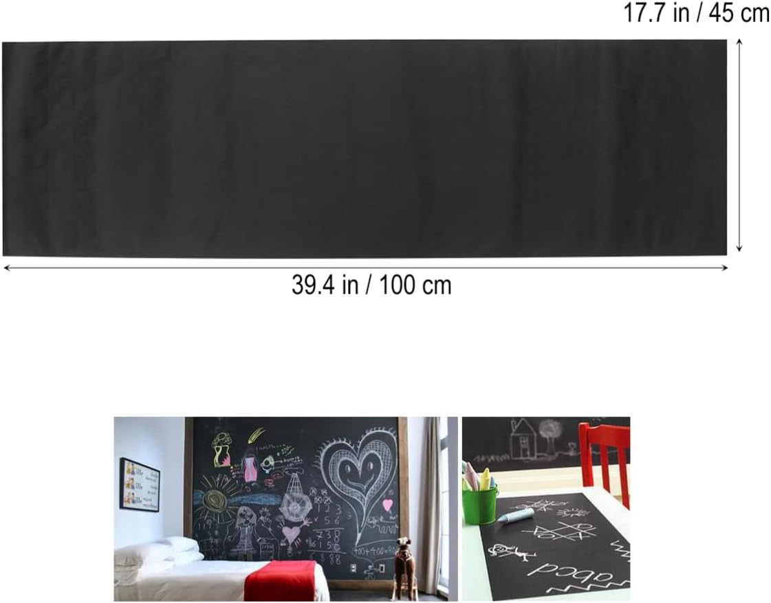 Ciieeo 3pcs Decorations for Room aethstetic Room Decor Blackboard Decal Peel and Stick Chalkboard Removable Wall Stickers Kid Stickers pizarrones