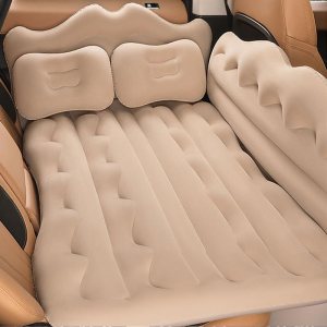 Colchón de aire para SUV, cojín de cama de campamento, almohada inflable en forma de corona, cama de aire gruesa para auto con bomba de aire, Colchón de aire para SUV, cojín de cama de campamento, almohada inflable en forma de corona, cama de aire gruesa para auto con bomba de aire,