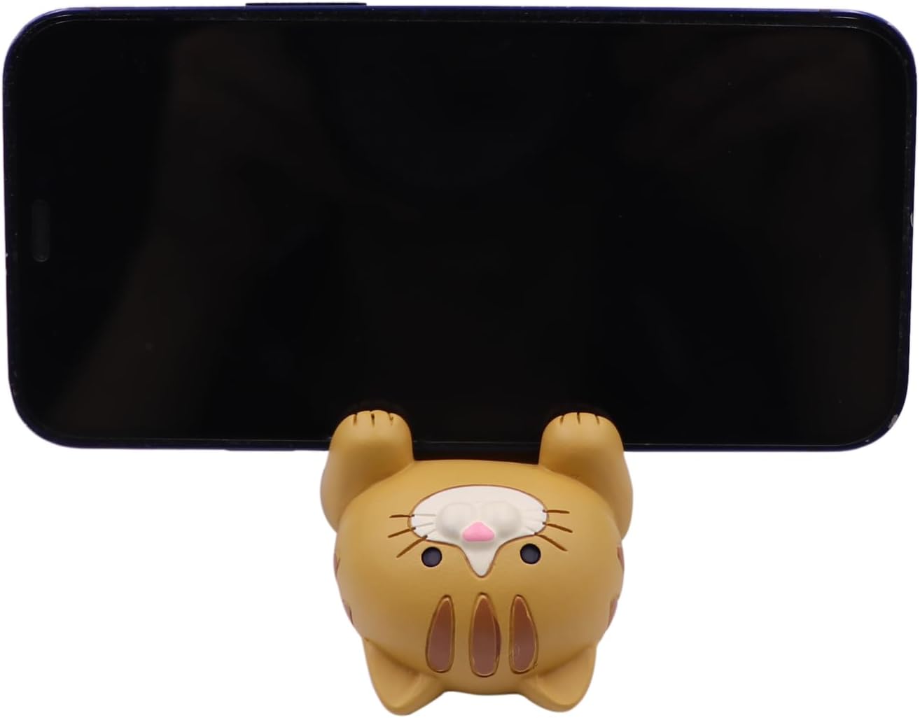 Soporte de teléfono celular único y lindo soporte para automóvil, divertido diseño de gato de dibujos animados en 3D, diseño de animales, soporte
