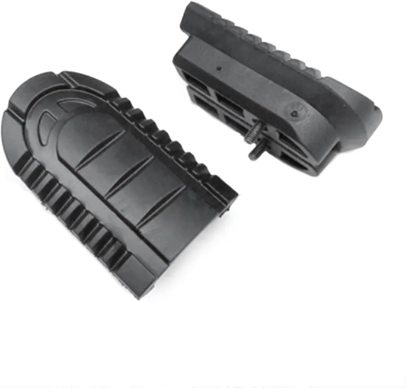 Motorcycle Footrests Footpegs Front Left Right Compatible With TRK502 BJ500GS-A TRK 502 251 Foot Rests Pedals Footrest Rubber 1 Pair