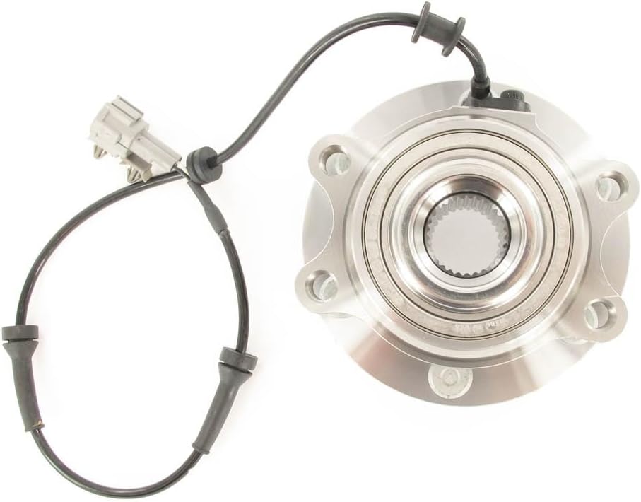 Front Wheel Bearing and Hub Assembly Compatible With Nissan NP300 4WD 2009 2010 2011 2012 2013 PC-395641