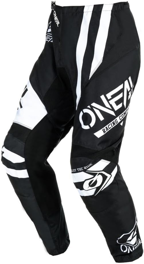 O’Neal 2024 Element Warhawk Motocross Offroad Jersey Combo de pantalón, Negroblancogris
