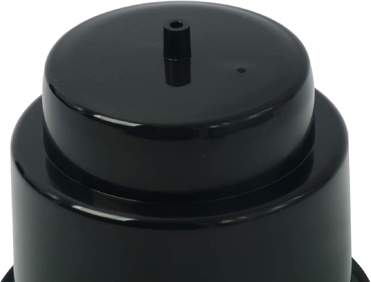 NovelBee 6 portavasos de plástico negro, soporte empotrado para bebidas con drenaje para barco, camión, automóvil, cámper, caravana, caravana
