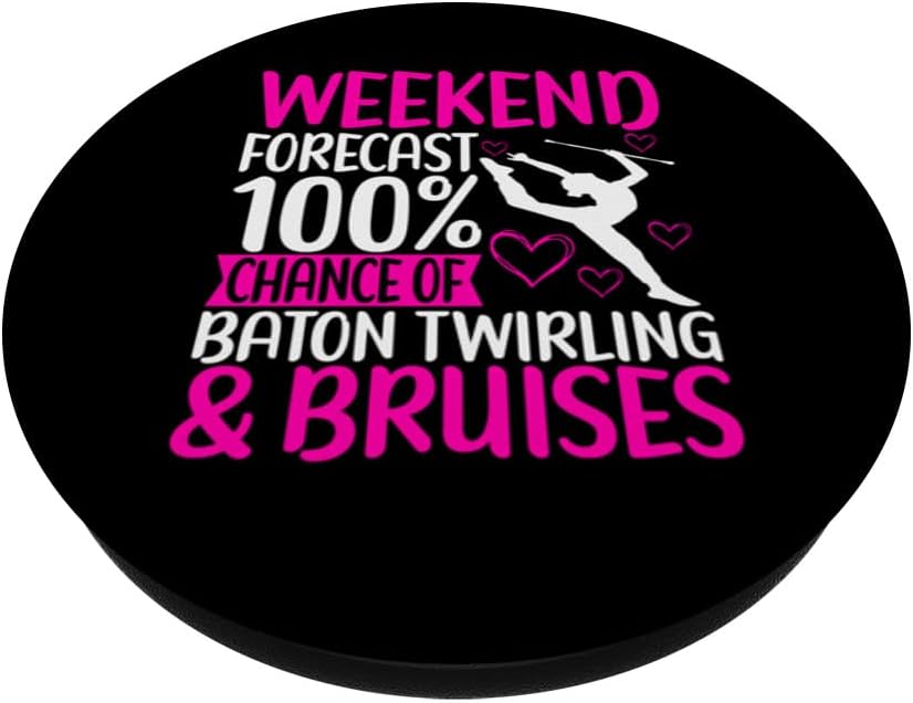 Baton Twirling Outfit Majorette Baton Twirler PopSockets Standard PopGrip
