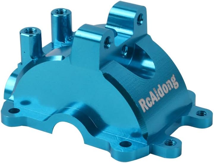 RcAidong Aluminio delantero trasero diferencial caja caja de cambios cubierta superior para Tamiya TT-02 TT-02D TT-02B TT-02FT actualización piezas
