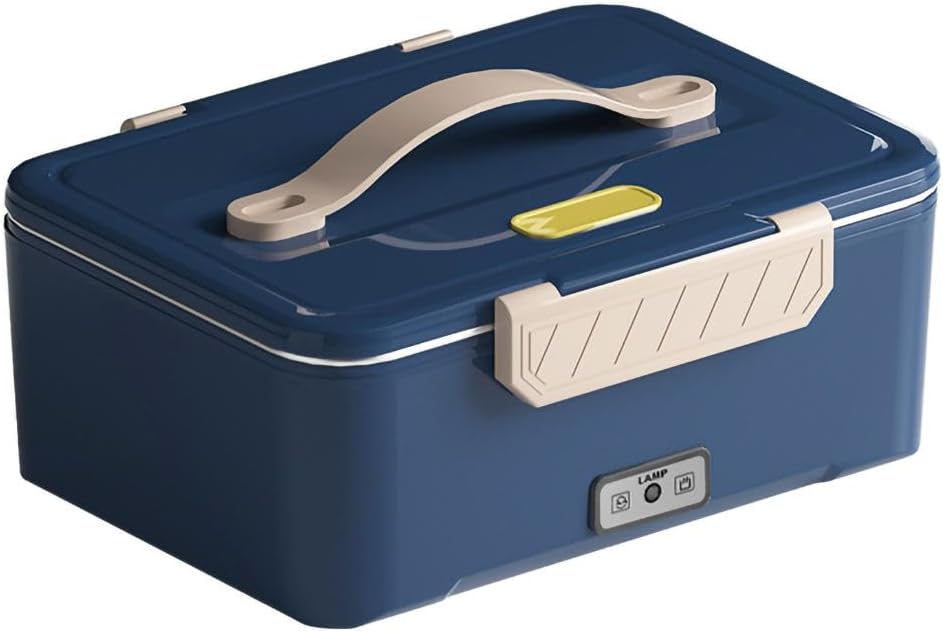 KALWEL, Fiambrera climatizada,Fiambrera calefactora para el trabajo,Calentador de alimentos para coche,Loncheras Electricas para Calentar