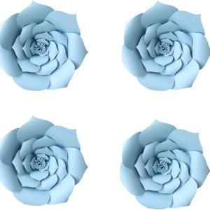 YLY’s love Decoraciones de flores de papel 3D, flores gigantes de papel para fiestas, bricolaje hecho a mano, flores de papel para telón de fondo de YLY’s love Decoraciones de flores de papel 3D, flores gigantes de papel para fiestas, bricolaje hecho a mano, flores de papel para telón de fondo de