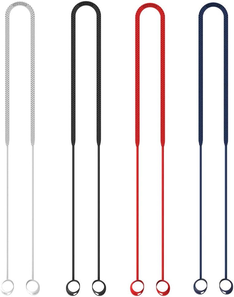 Cordón de auriculares inalámbricos para Samsung Galaxy Buds Pro Correa antipérdida para colgar para el cuello, auriculares de silicona suave,