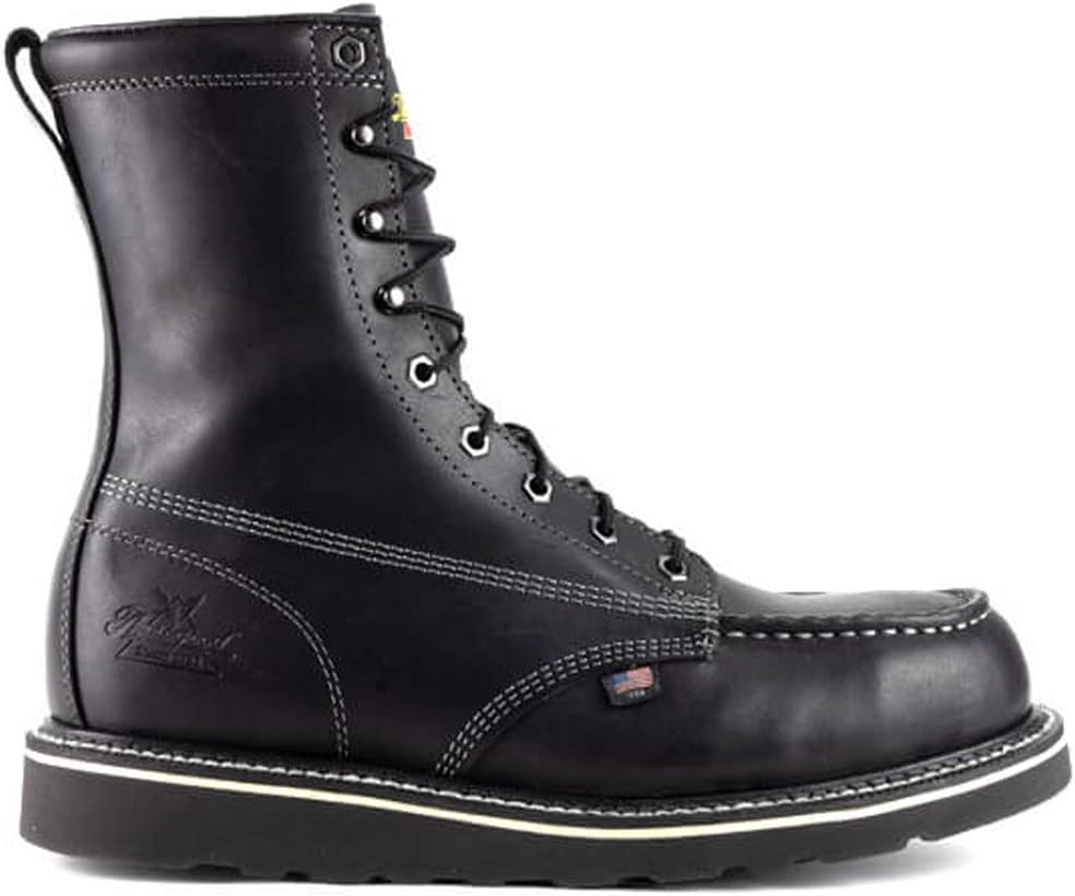 Thorogood American Heritage – Botas con punta de seguridad para hombre (8 pulgadas)