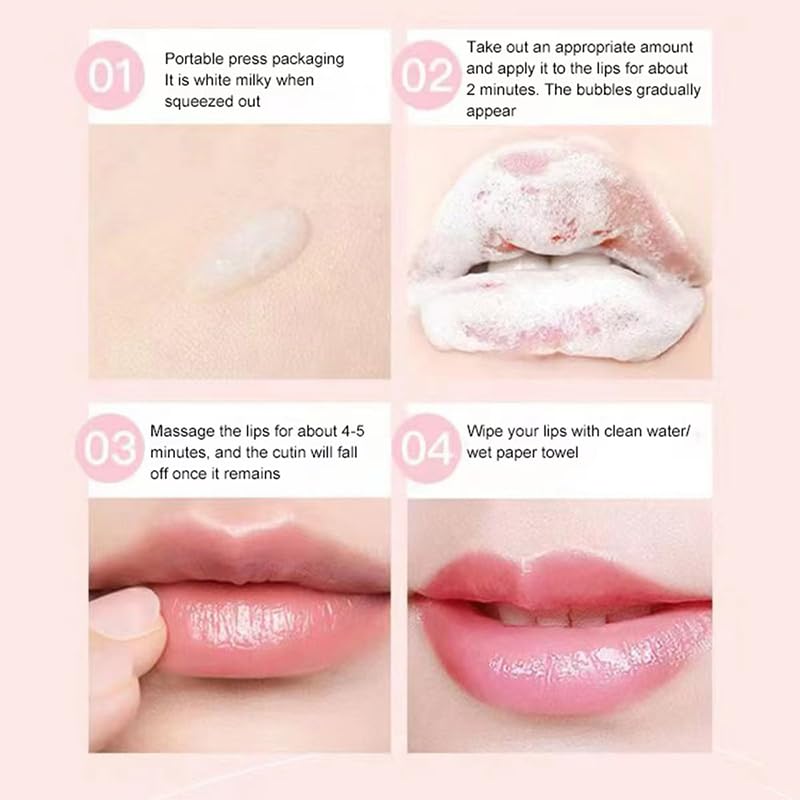 Lot Lip Bubble Mask Exfoliante Reduce Pigmentación Bálsamo Aligerar Labios Negros Anti-Grietas Hidratar Blanqueamiento Reparación de Labios