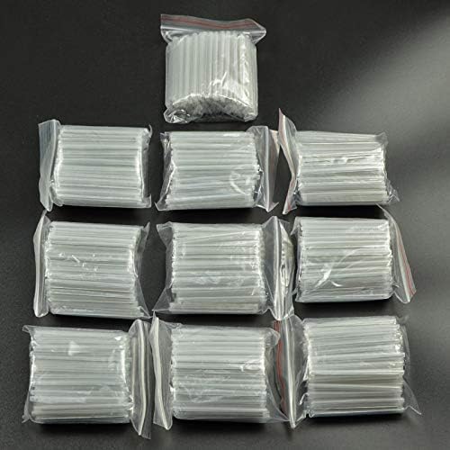 1200 fundas de empalme de fibra óptica de alta calidad (0.102 in x 2.362 in) – Tubo termorretráctil – Acero inoxidable 304 – Protección mejorada de