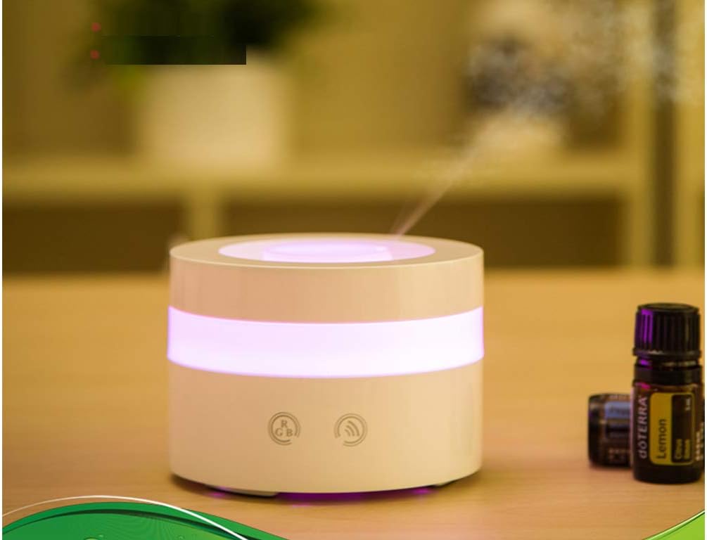 Actpe Difusor de aceite esencial de aroma portátil con USB de 3.4 fl oz, humidificador de aire ultrasónico, niebla fría ultrasónica para coche,