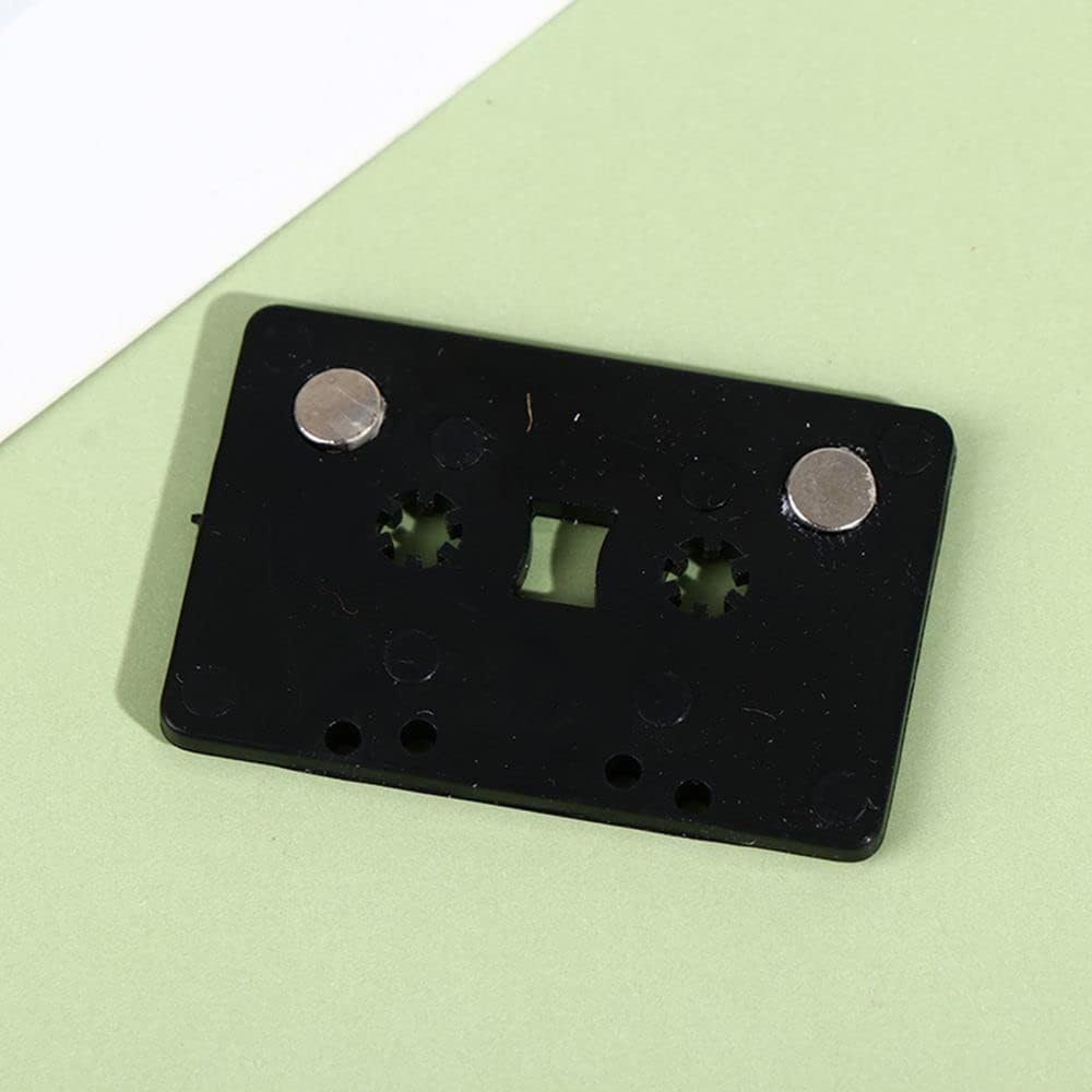 Juego de 4 imanes decorativos para nevera, disco de casete retro, disco de nevera, regalos de recuerdo, decoración de calcomanías magnéticas para