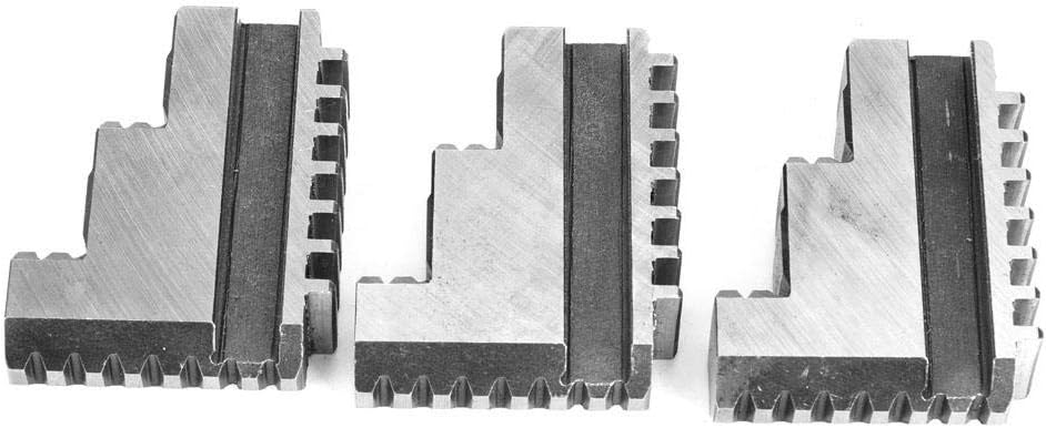 Chuck Jaw Torno – 3 piezas K11-125 mandíbula interna de 5 pulgadas Chuck 20CrMnTi alta resistencia larga vida útil mandíbula Chuck
