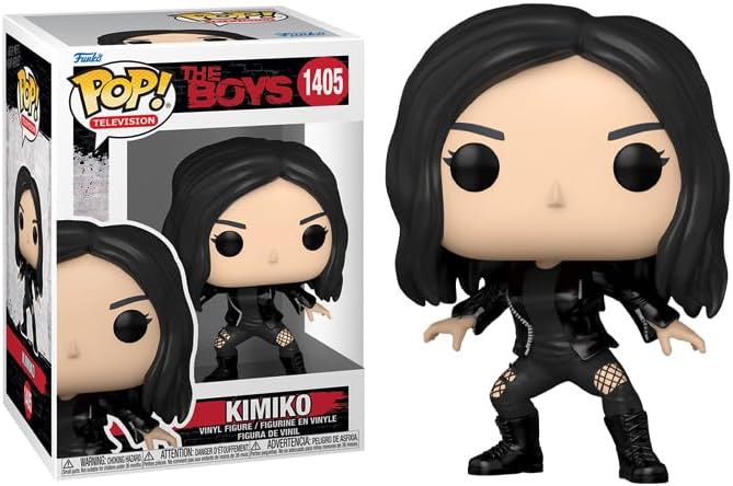 POP The Boys – Figura de vinilo Kimiko Funko (empaquetada con funda protectora compatible), multicolor, 3.75 pulgadas