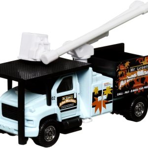 Matchbox – Vehículo fundido a presión para equipos de trabajo – GMC C8500 Topkick – Camión de poda de árboles Azul claro Serie 70 aniversario Matchbox – Vehículo fundido a presión para equipos de trabajo – GMC C8500 Topkick – Camión de poda de árboles Azul claro Serie 70 aniversario