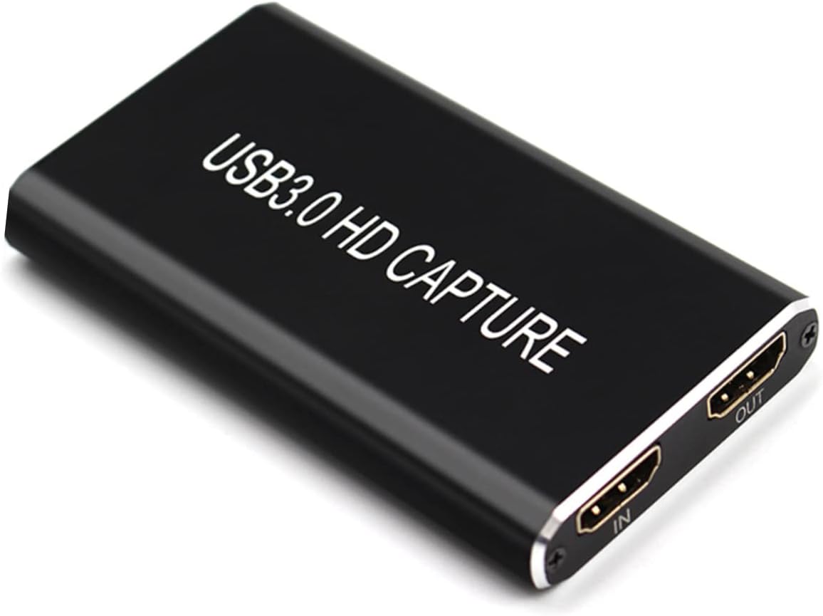 KOMBIUDA Caja de grabación de vídeo 1pc captura tarjeta de captura una captura de vídeo Usb3