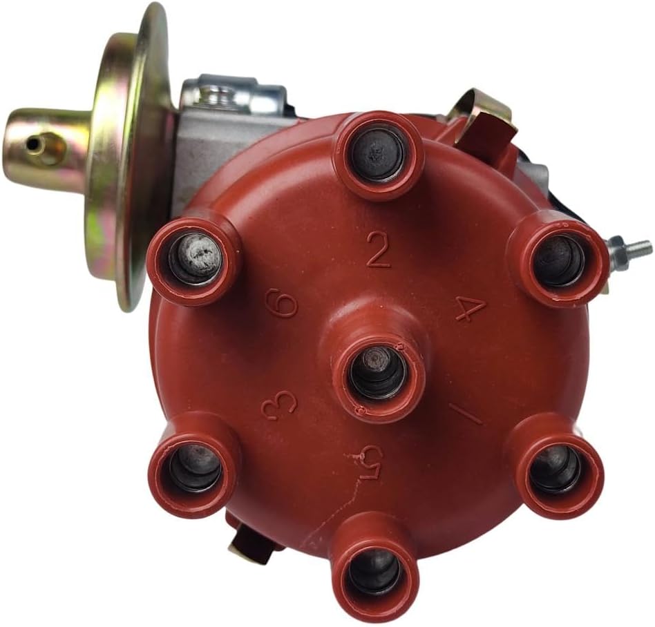 XYZIL Distribuidor de encendido 19100-61010 compatible con carburador Toyota Land Cruiser 2F 4.2 3F 4.0 FJ40 FJ60 FJ80