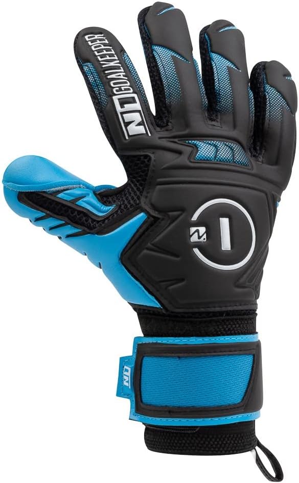 N1 Goalkeeper gloves Beta 2.0 – Guantes de fútbol juvenil con corte negativo y palma de látex alemana. Guantes de portero de fútbol para niños