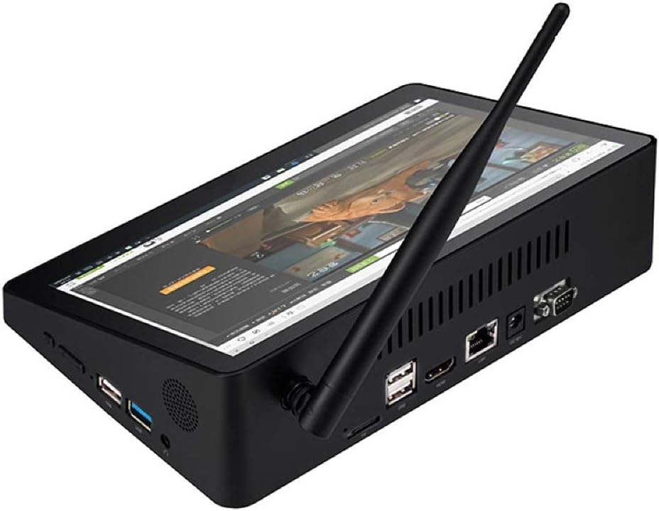 Tablet PC, PiPo X10s Todo-en-Uno Mini PC 10.1 pulgadas 6GB+64GB Windows 10 IntelCeleron J4105 Quad Core Tablet PC, Soporte WiFi BT TF Tarjeta RJ45